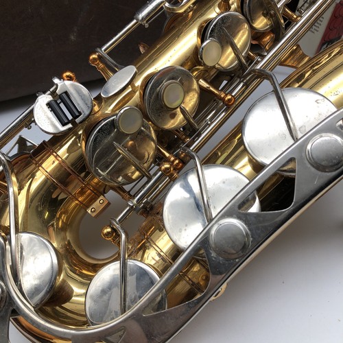 Saxofón alto Vito Leblanc hecho en Japón con estuche #009117 - Imagen 3 de 24