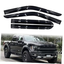 Rain Guards for 2015-2024 F150 SuperCrew & 2017-2024 F250, F350, F450, F550