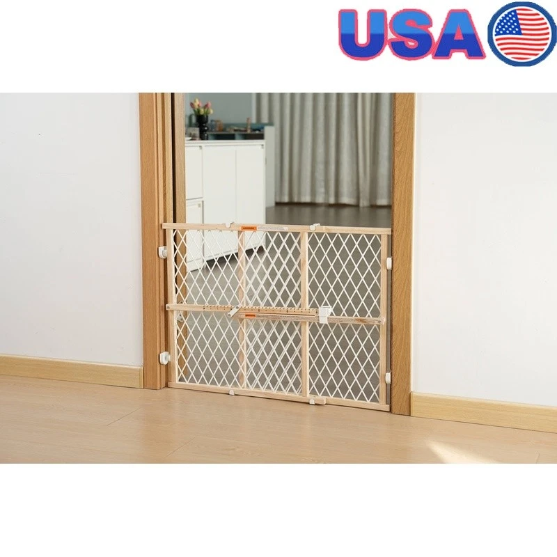 Adjustable Safety Gate 26 to 42 Inch Easy Install Toddler Barrier Indoor Use
Opens in a new window o