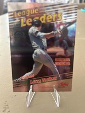 Larry Walker 1999 Topps League Leaders Average #221! 2 Card Min! Read Desc!