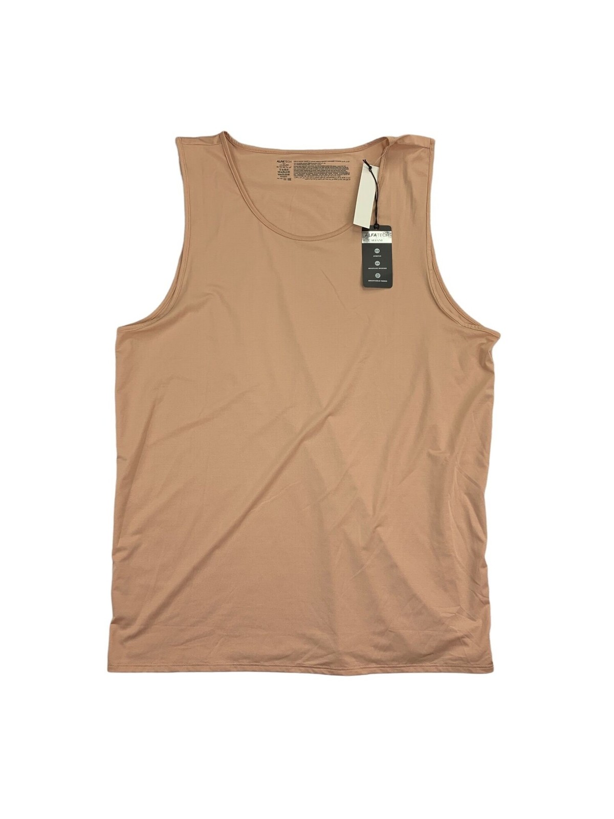 ALFATECH BY ALFANI Mens Beige L