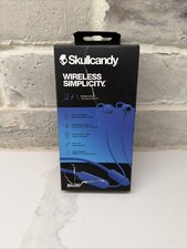 Skullcandy Jib Bluetooth Wireless In-Ear Earbuds New In Box Blue W/ Microphone