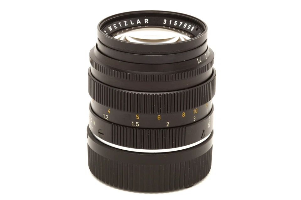 Leica 50mm f1.4 Summilux-M Lens (Black, MFR #11114, CLA 8/27/25 By DAG) #48795 - Image 2 of 4