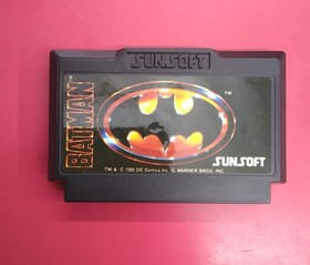 Batman Famicom Game with Manual, Blemished Box, Used