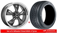 Alloy Wheels & Tyres 16" AR Torq Thrust M For Lexus IS 220d Mk2 05-12