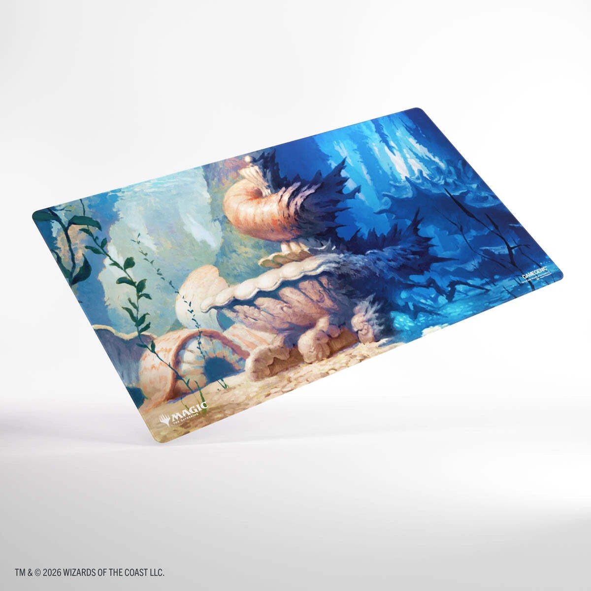 Gamegenic Magic The Gathering Lorwyn Eclipsed Shiny Playmat - Hallowed Fountain
