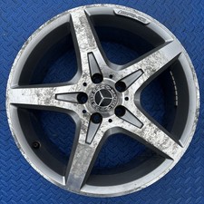 1 x MERCEDES BENZ SLK 18 x 7.5 INCH R172 ALLOY WHEEL ET42 A1724012602 GENUINE