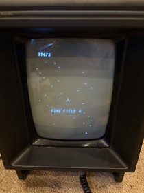 Vectrex Arcade System Game Console With Box And Boxed Game Tested Working!! GCE