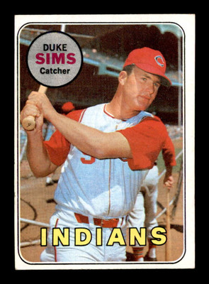 1969 Topps #414 Duke Sims  EXMT/EXMT+ X3150395