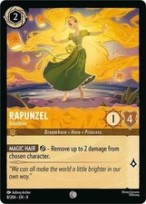 Disney Lorcana Fabled - 8 Rapunzel Sunshine - Common Non Foil