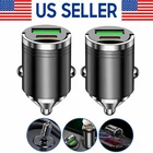 2 Port USB Super Fast Car Charger Adapter For iPhone Samsung Android Phone LOT