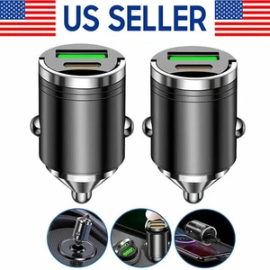 2 Port USB Super Fast Car Charger Adapter For iPhone Samsung Android Phone LOT