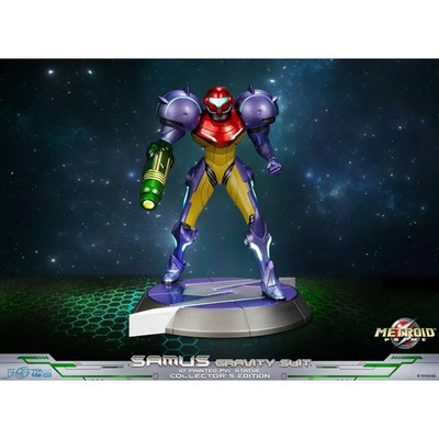 Erste 4 Figuren - Metroid - SAMUS GRAVITY SUIT Collector's Edition PVC Statue