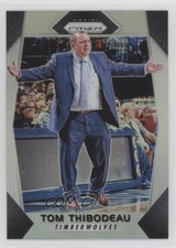 2017-18 Panini Prizm Silver Prizm Tom Thibodeau #90 3c7
