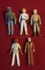 Vintage Kenner Star Wars 1977 - 1983 Action Figure Lot of 5 ORIGINAL Figures