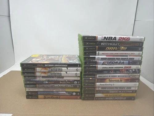 Microsoft Original Xbox Games, Lot of  24 All Tested Working