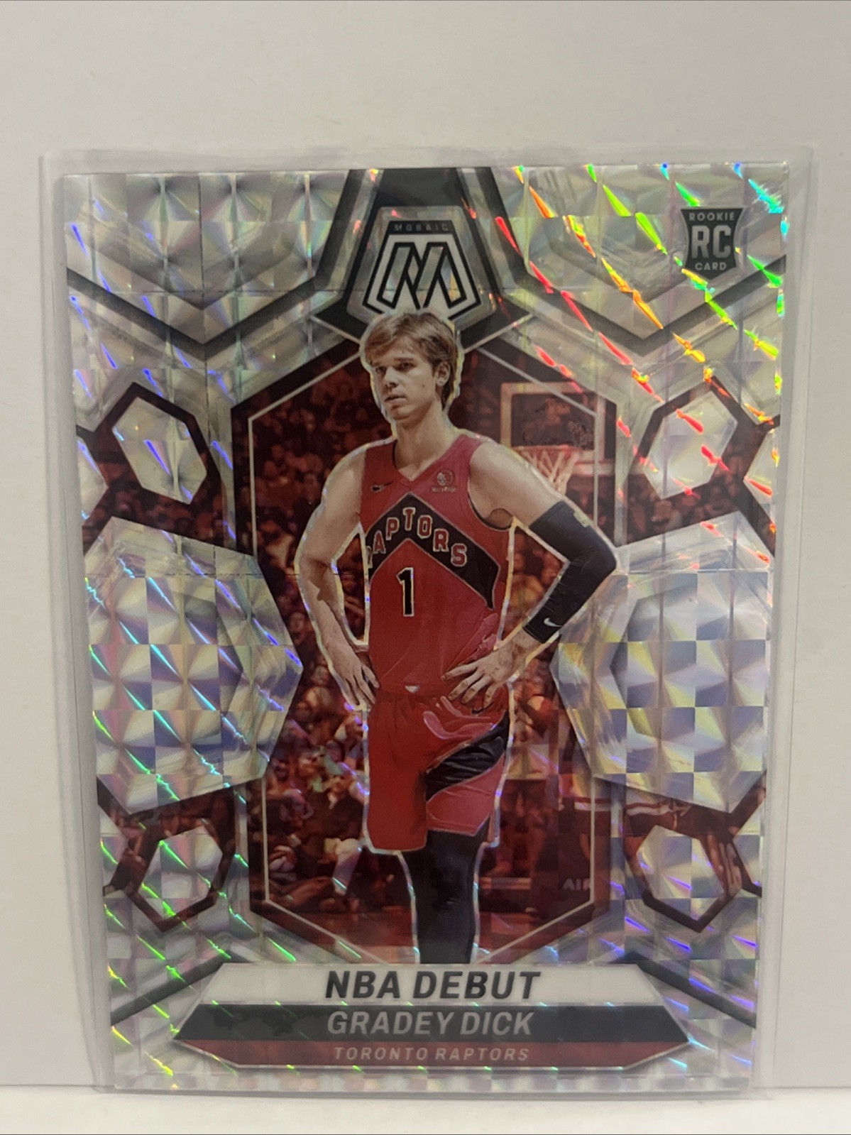 2023-24 Panini Mosaic - NBA Debut Gradey Dick #260 Mosaic Prizm (RC)