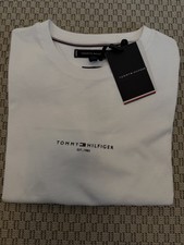 Image of Tommy Hilfiger Men's White T-Shirt Size XXL