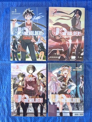 UQ HOLDER (Volumes 1-4) Ken Akamatsu Manga in English - NEW 