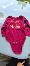 Baby Unisex Langarm-Body bordeauxrot Harry Po...