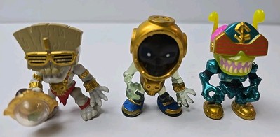 Treasure X Figure Lot, Lot Of 3 Figures Moose Enterprise Pre-owned