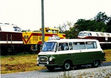 Ansichtskarte: Barkas B1000 ex Volkspolizei, DDR-Oldtimer