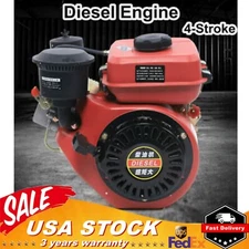 4-Stroke 6 HP Engine Single Cylinder Air Cooled For Small Agricultural Machinery