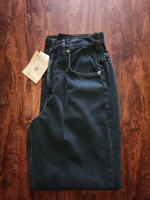 NWT VINTAGE DEMOCRACY ME THE PEOPLE STRAIGHT PANTS SIZE 8 MADE IN USA 65%...