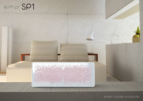 Enceinte avec bluetooth Antec AMP SP1 - Blanc - Antec - Photo 3/4