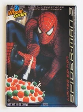 Spiderman 3 Cereal Box FRIDGE MAGNET