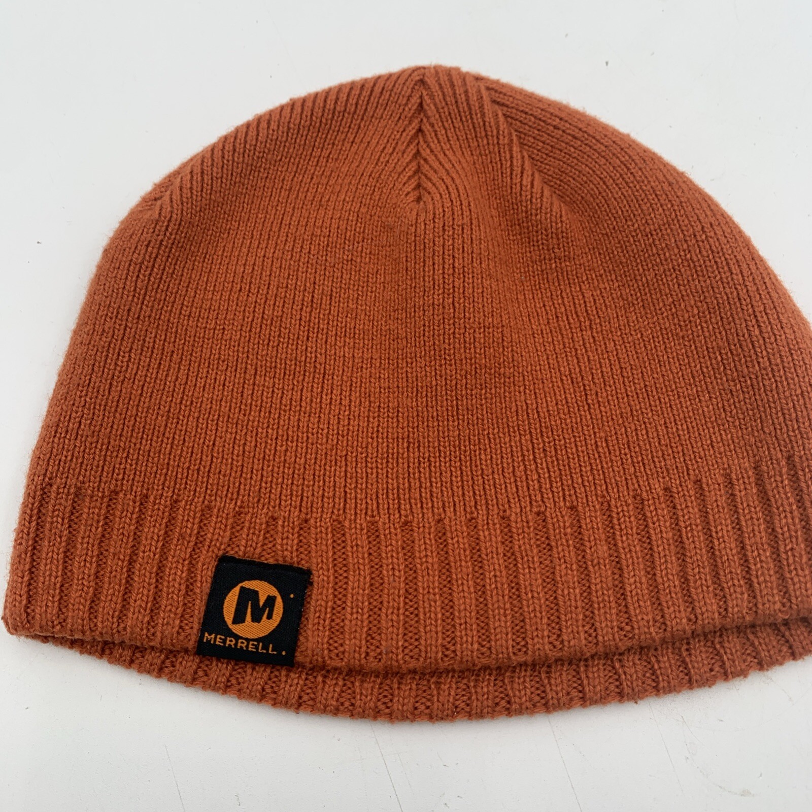Berretto Merrell adulto misto lana arancione ruggine snowboard sci escursionismo