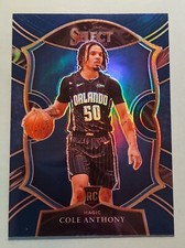 2020-21 Panini Select COLE ANTHONY #75 Rookie RC Blue Prizm Orlando Magic 