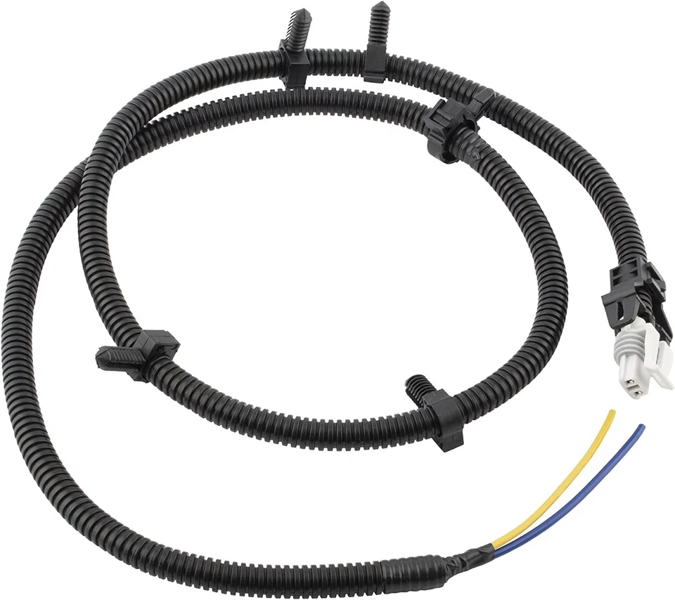 2X Arnés de cables sensor de velocidad de rueda ABS delantero para Chevrolet Impala Cadillac Olds Foto 4 de 4