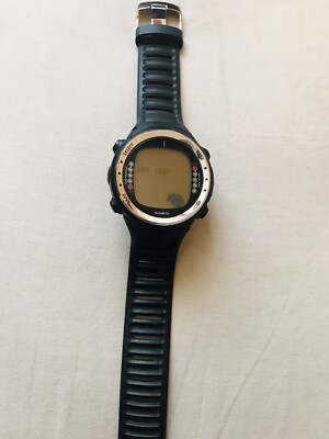 Suunto D4I Tauchcomputer, schwarz mit klassischer Schnalle Silikon