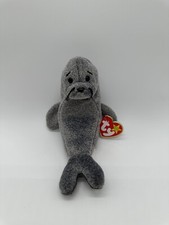 TY Beanie Baby SLIPPERY Seal Beanie Baby 1999