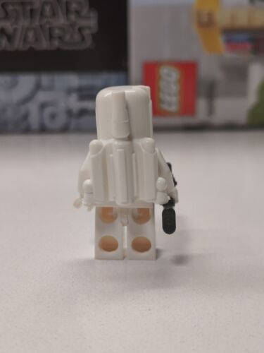 Rare STAR WARS White Boba Fett 30th Anniversary custom Lego Minifigure sw0275 - Picture 4 of 4