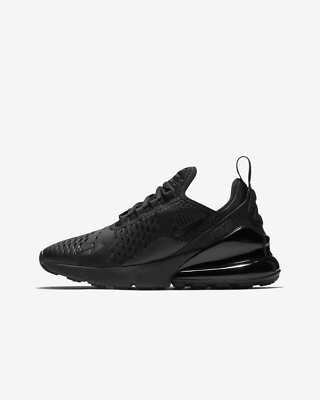 ダブルマックスプラス NIKE MAX 270 GS BLACK-BLACK SZ 5Y BQ5776-001 WOMENS SZ 6.5 NEW DS