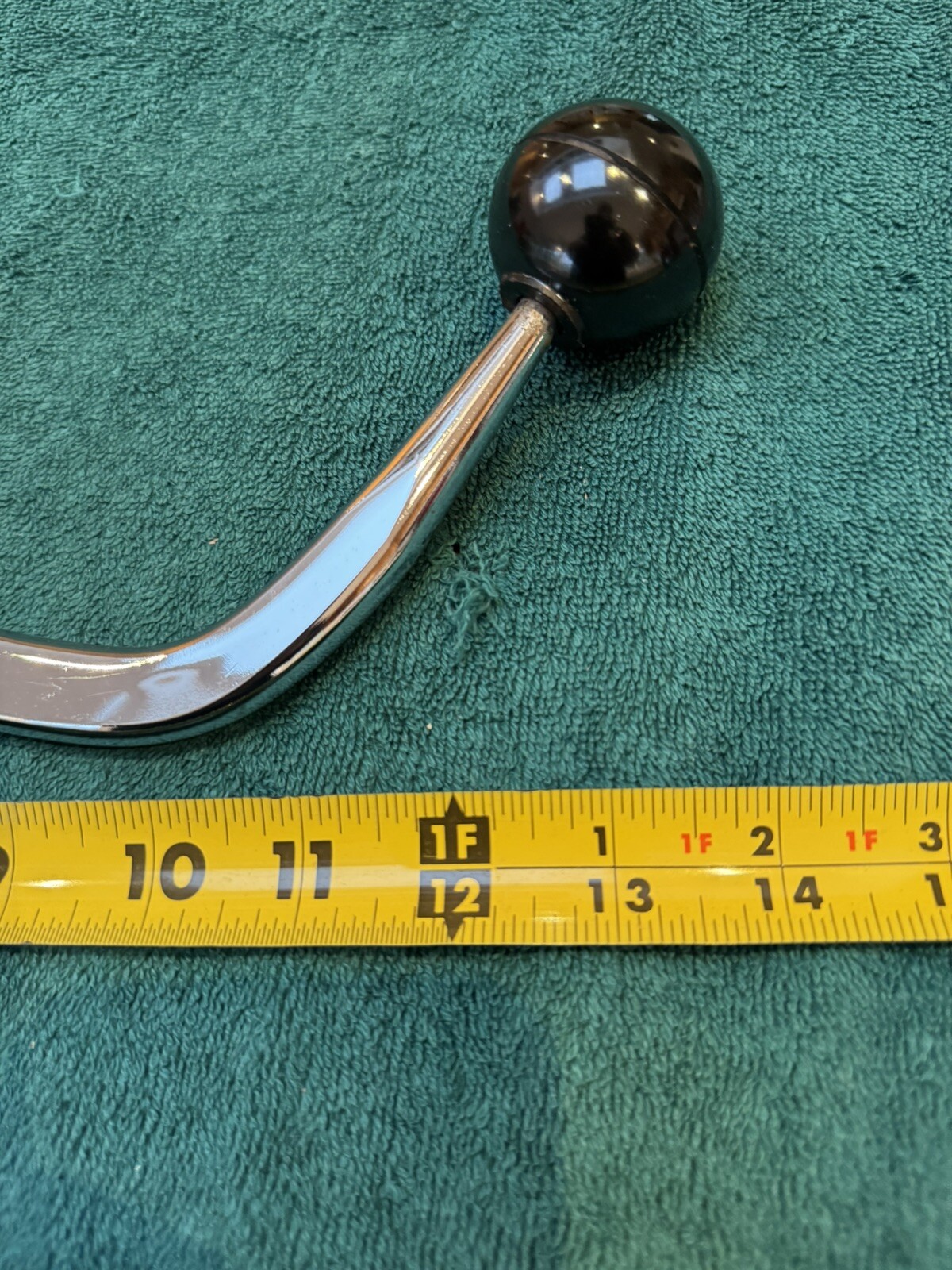 Vintage Automotive Hurst Indy H Shifter Handle Lever Chrome  Stick Shift NICE !!