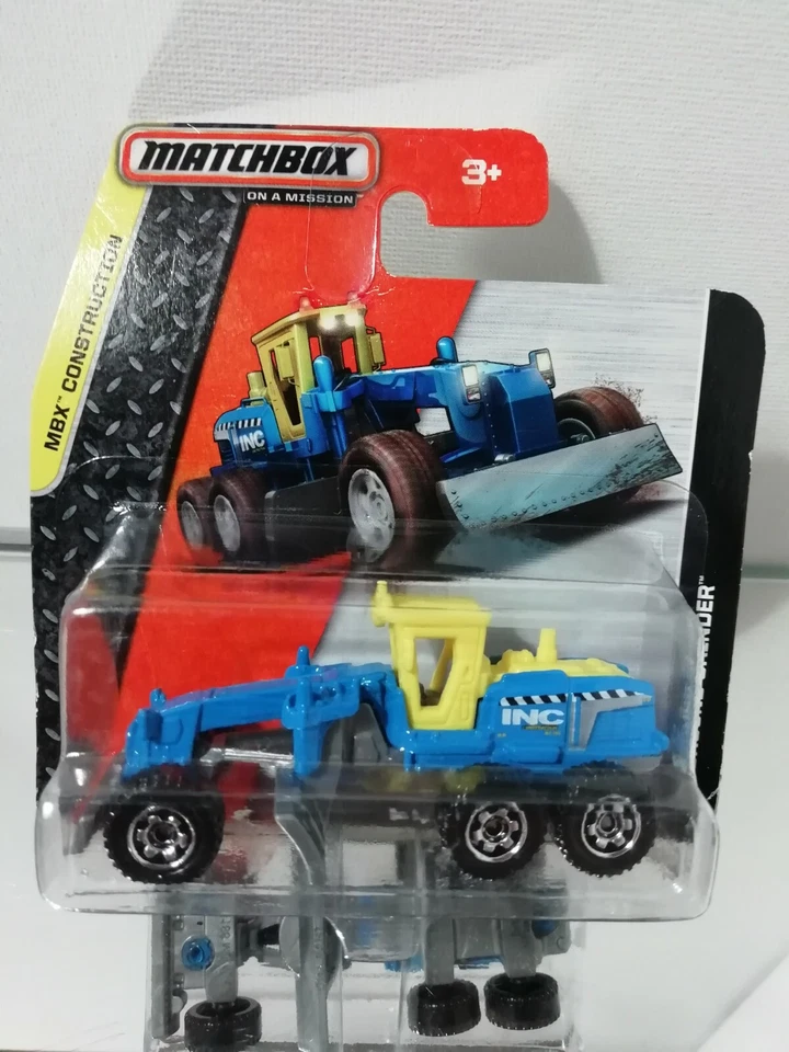 smerigliatrice a terra fiammiferi in blu su carta - Immagine 3 di 3