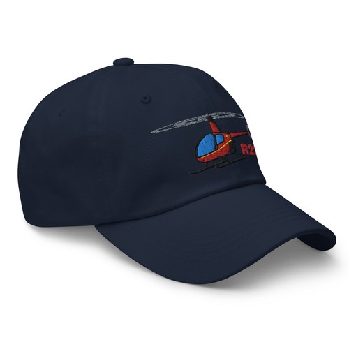 Gorra clásica bordada Flyboy Toys Robinson R22 - agrega tu N# - Imagen 7 de 20
