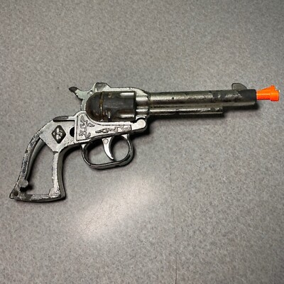 Halco Die Cast Cap Gun Diamond H Western Cowboy Rare Style [For Restoration]