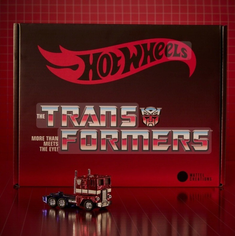 Hot Wheels Transformers Optimus Prime Mattel Creations Exclusive