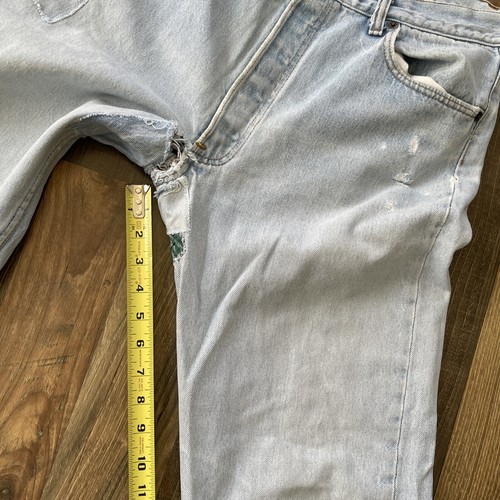 Levi's 501xx Made in USA Vintage Jeans (501-0000) Size W31 L32 Distressed - Picture 15 of 15