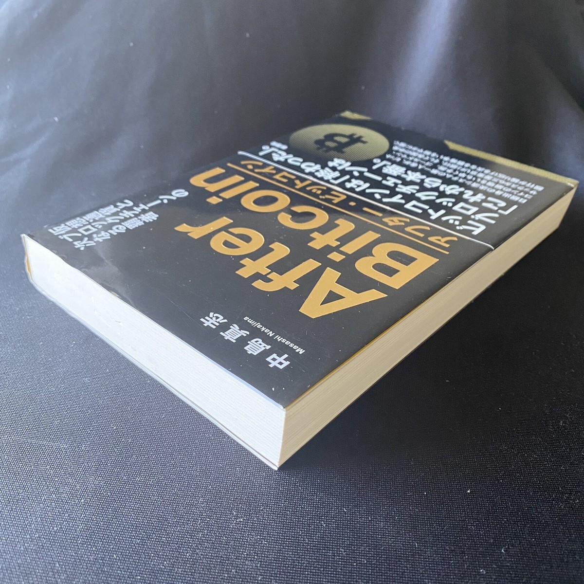 Japanese Book Money After Bitcoin Masashi Nakajima アフタービットコイン ブロックチェーン 中島真志  仮想通貨 | eBay