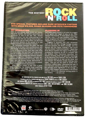 New, 5 DVDs,The History of Rock n Roll, Time Life DVDs,See