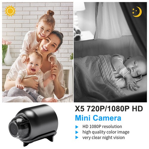 Mini Camera X5 720P/1080P HD WiFi Wireless HD Night Vision Camera Home Camera - Photo 12/14