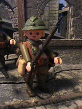 Playmobil Custom Soldat Français (France-1940) Ref-0008 Bis