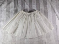Mini Boden Ivory Layered Tulle Skirt Girls Size 3-4 Years Costume Dance