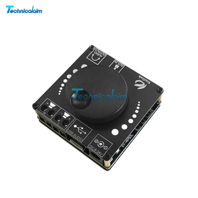 AP50L Bluetooth 5.0 Audio Digital Power Amplifier 50WX2 Stereo Board AUX 12V 24V