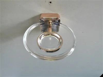 Porte-Savon Keuco Smart Rose-Gold, Montage Murale, Verre & Laiton - Photo 1/4
